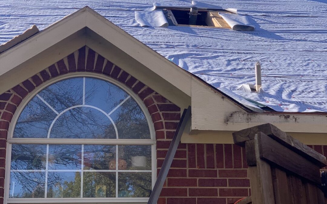 Roof repair referred to us by other Trophy Club, TX residents