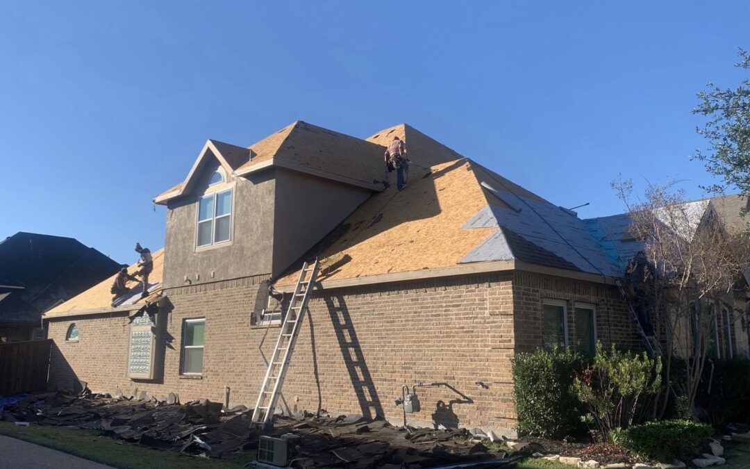 10/10 roofing replacement in Trophy Club, TX