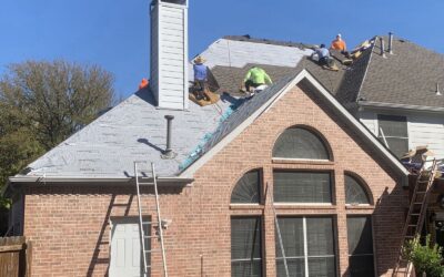 Top tier GAF shingles on the job in Southlake