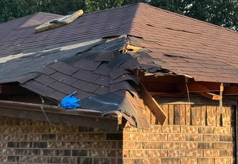 Emergency Roof Restoration After a Tree Fell!